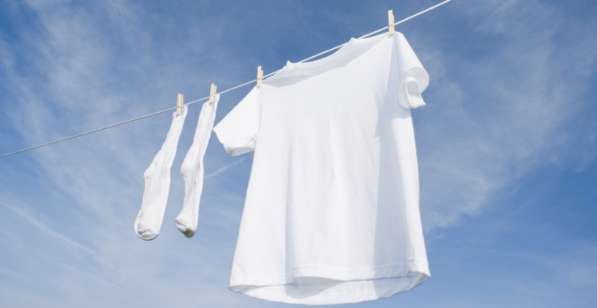 weiße Wäsche
